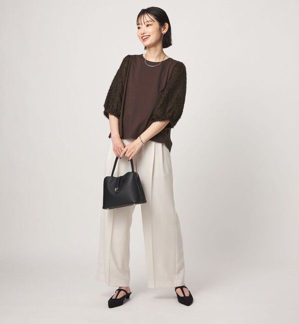 UNITED ARROWS green label relaxing「フェザー ショートスリーブ プルオーバー カットソー」|Tシャツ・カットソー|