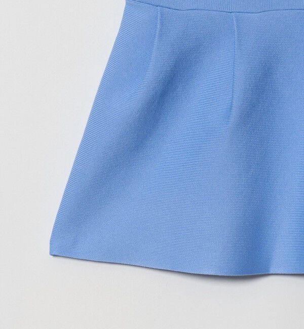 UNITED ARROWS green label relaxing「＜GLR_MINE＞ペプラム 2WAY  ニット ベスト ウォッシャブル」|ベスト・ジレ|