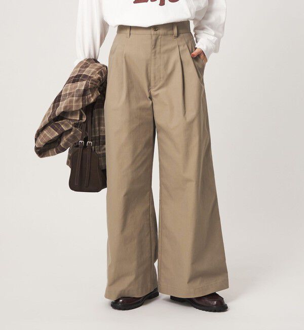 UNITED ARROWS green label relaxing「［size SHORTあり］チノ パンツ」|チノ|BEIGE