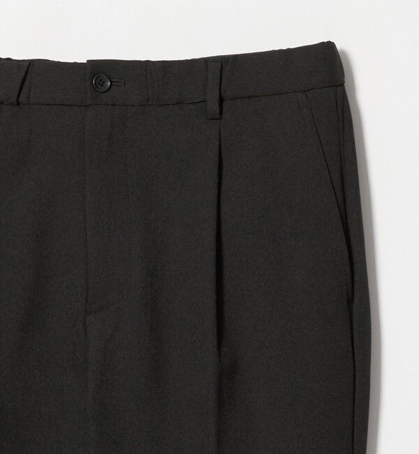 UNITED ARROWS green label relaxing「【WEB限定】JUST fit ウールライク 1プリーツ イージーパンツ -ストレッチ-」|チノ|
