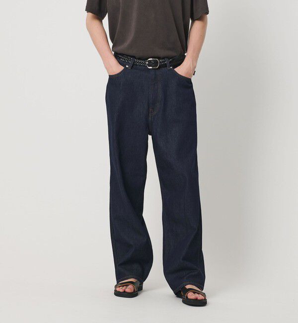 BEAUTY&YOUTH UNITED ARROWS「11.5oz ライト ハイツイスト テーパード デニム パンツ NO.9」|チノ|