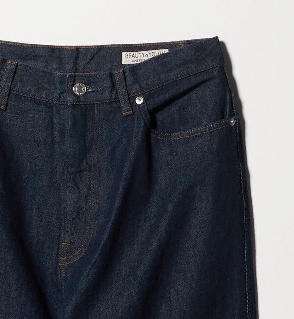 BEAUTY&YOUTH UNITED ARROWS「11.5oz ライト ハイツイスト テーパード デニム パンツ NO.9」|チノ|
