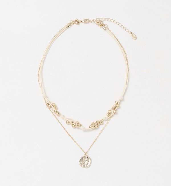 BEAUTY&YOUTH UNITED ARROWS「メタルボール&times;コイン 3WAY ネックレス」|ネックレス|