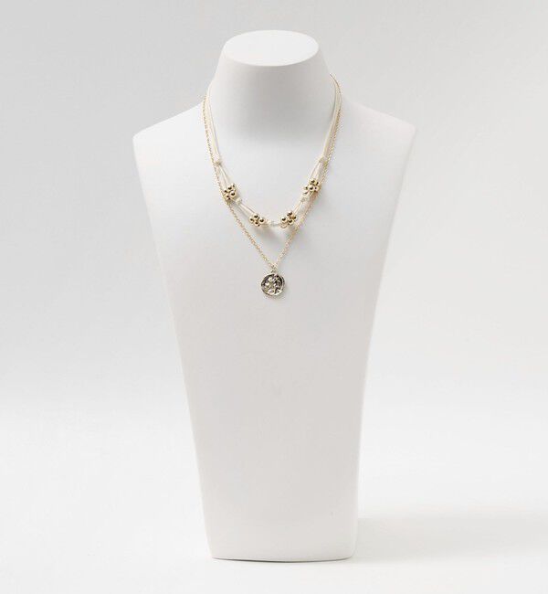 BEAUTY&YOUTH UNITED ARROWS「メタルボール&times;コイン 3WAY ネックレス」|ネックレス|