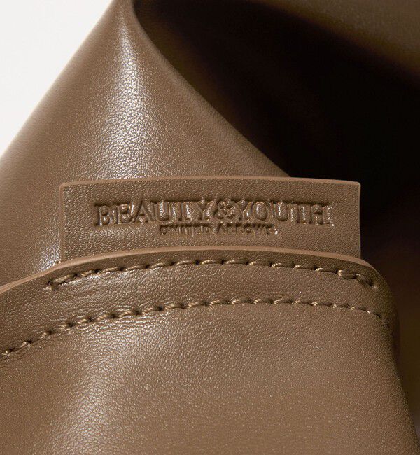 BEAUTY&YOUTH UNITED ARROWS「レザーライク カガリ ワンショルダーバッグ」|ショルダー・メッセンジャー|