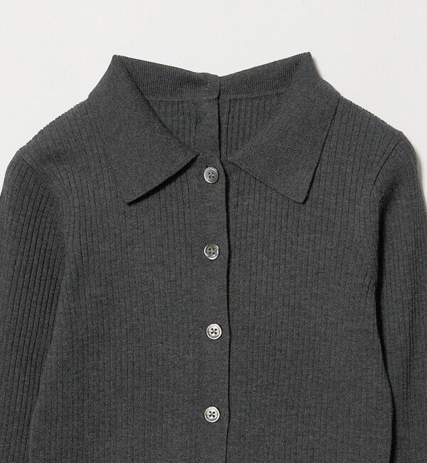 BEAUTY&YOUTH UNITED ARROWS「ポリエステルブレンド ２WAY シャツカーディガン ウォッシャブル」|カーディガン|