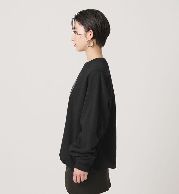 ER「＜ER＞ミラーボールプリント クルーネック スウェット」|Tシャツ・カットソー|
