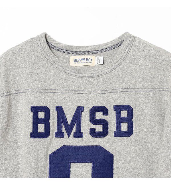BEAMSBOY「テンジク フットボール 3/4 Tシャツ」|Tシャツ・カットソー|