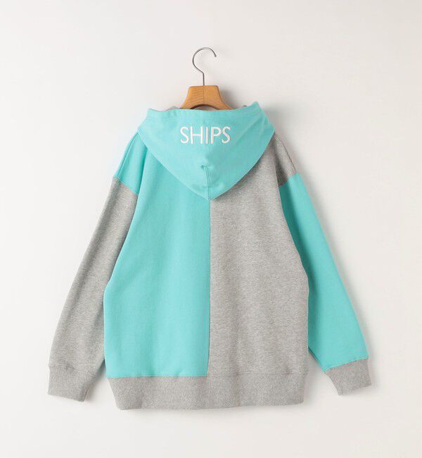 SHIPS KIDS「SHIPS KIDS:140～160cm / ロゴ フード ジップ パーカ」|パーカー|