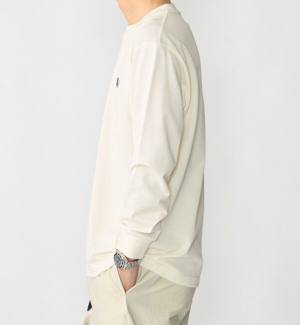 SHIPS「【SHIPS別注】FRED PERRY: ピケ ロングスリーブ T シャツ」|Tシャツ・カットソー|