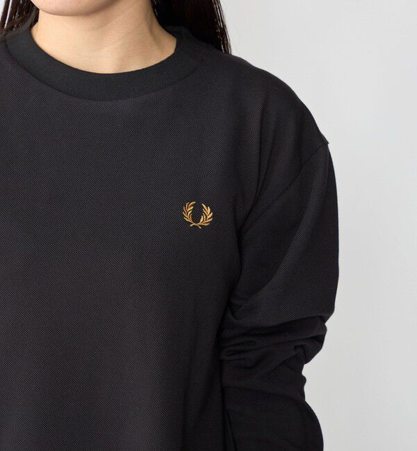SHIPS「【SHIPS別注】FRED PERRY: ピケ ロングスリーブ T シャツ」|Tシャツ・カットソー|