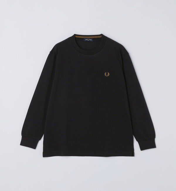 SHIPS「【SHIPS別注】FRED PERRY: ピケ ロングスリーブ T シャツ」|Tシャツ・カットソー|