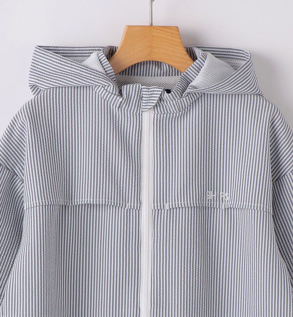 SHIPS KIDS「SHIPS KIDS:100～130cm /〈UVカット/吸水速乾〉ドライタッチ パーカ」|パーカー|