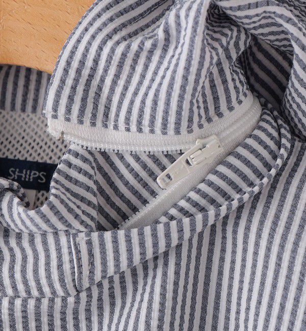 SHIPS KIDS「SHIPS KIDS:100～130cm /〈UVカット/吸水速乾〉ドライタッチ パーカ」|パーカー|