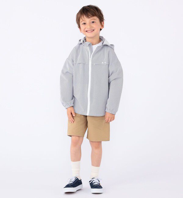 SHIPS KIDS「SHIPS KIDS:100～130cm /〈UVカット/吸水速乾〉ドライタッチ パーカ」|パーカー|