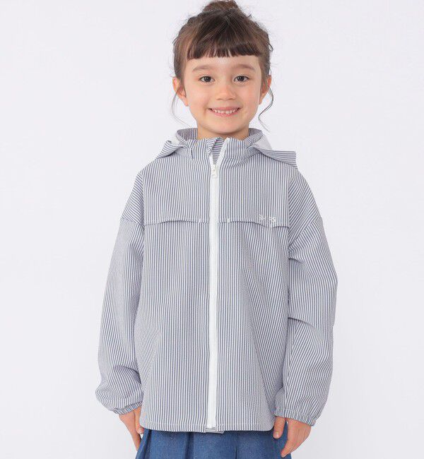 SHIPS KIDS「SHIPS KIDS:100～130cm /〈UVカット/吸水速乾〉ドライタッチ パーカ」|パーカー|