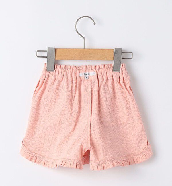 SHIPS KIDS「SHIPS KIDS:80～90cm / 〈接触冷感〉ドライタッチ フリル ショート パンツ」|その他|