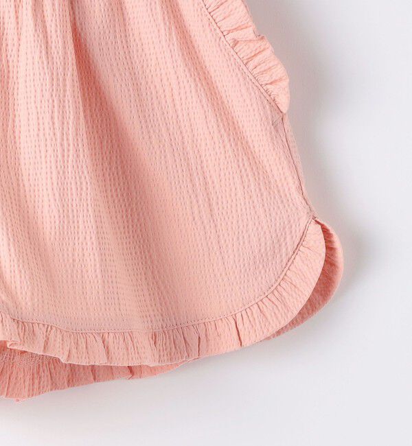 SHIPS KIDS「SHIPS KIDS:80～90cm / 〈接触冷感〉ドライタッチ フリル ショート パンツ」|その他|