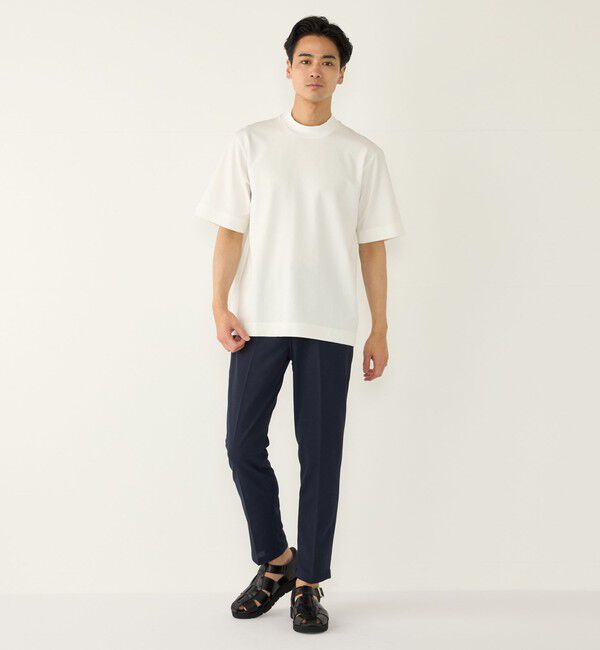 SHIPS Colors 「SHIPS Colors:〈吸水速乾・遮熱・UVカット〉AVANT(R) 3D モックネック T◇」|Tシャツ・カットソー|