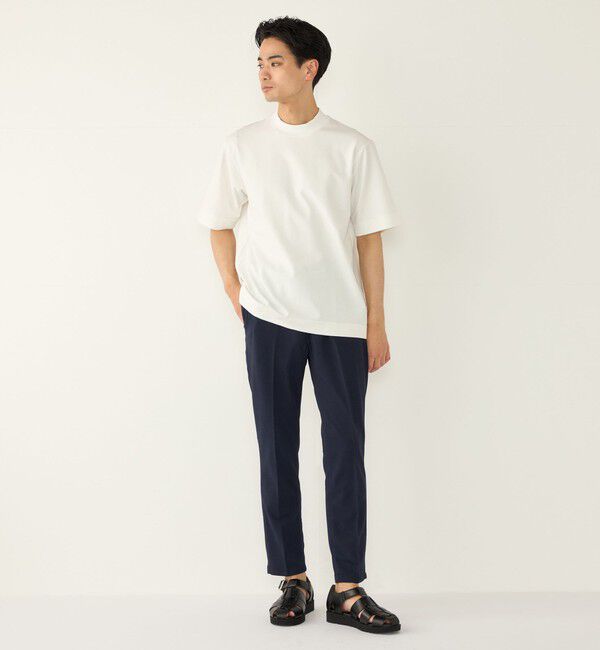 SHIPS Colors 「SHIPS Colors:〈吸水速乾・遮熱・UVカット〉AVANT(R) 3D モックネック T◇」|Tシャツ・カットソー|