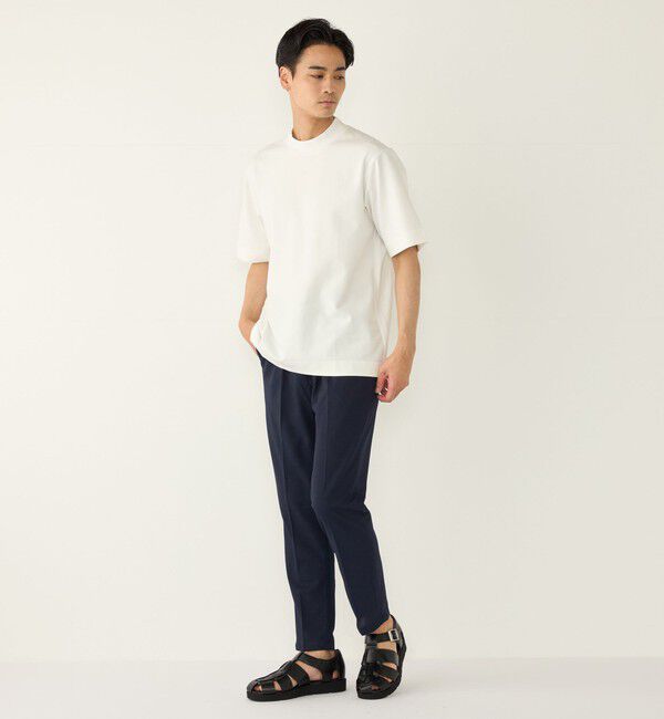 SHIPS Colors 「SHIPS Colors:〈吸水速乾・遮熱・UVカット〉AVANT(R) 3D モックネック T◇」|Tシャツ・カットソー|