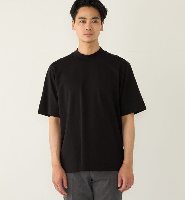SHIPS Colors 「SHIPS Colors:〈吸水速乾・遮熱・UVカット〉AVANT(R) 3D モックネック T◇」|Tシャツ・カットソー|