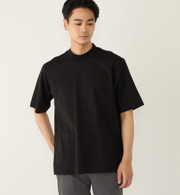 SHIPS Colors 「SHIPS Colors:〈吸水速乾・遮熱・UVカット〉AVANT(R) 3D モックネック T◇」|Tシャツ・カットソー|