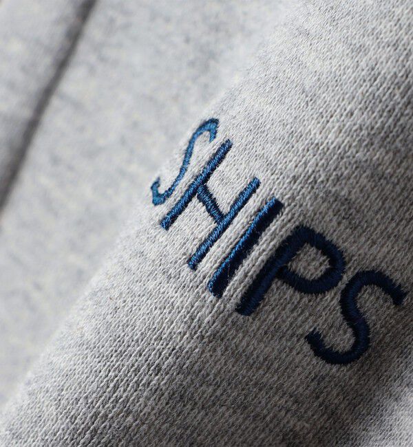 SHIPS KIDS「SHIPS KIDS:100～130cm / ロゴ フード ジップ パーカ」|パーカー|