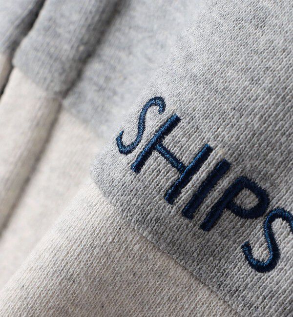 SHIPS KIDS「SHIPS KIDS:100～130cm / ロゴ フード ジップ パーカ」|パーカー|