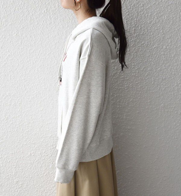 SHIPS any「【SHIPS any別注】THE KNiTS:〈洗濯機可能〉ロゴプリント フーディー 26AW」|パーカー|