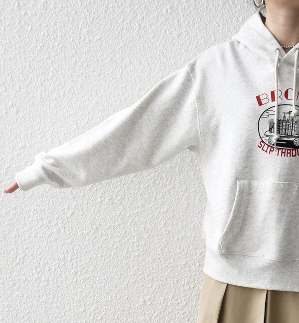 SHIPS any「【SHIPS any別注】THE KNiTS:〈洗濯機可能〉ロゴプリント フーディー 26AW」|パーカー|