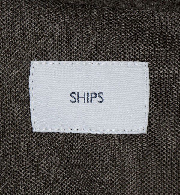 SHIPS「〈洗濯機可能〉DOT JERSEY ノープリーツ イージー スラックス(セットアップ対応)」|スラックス|