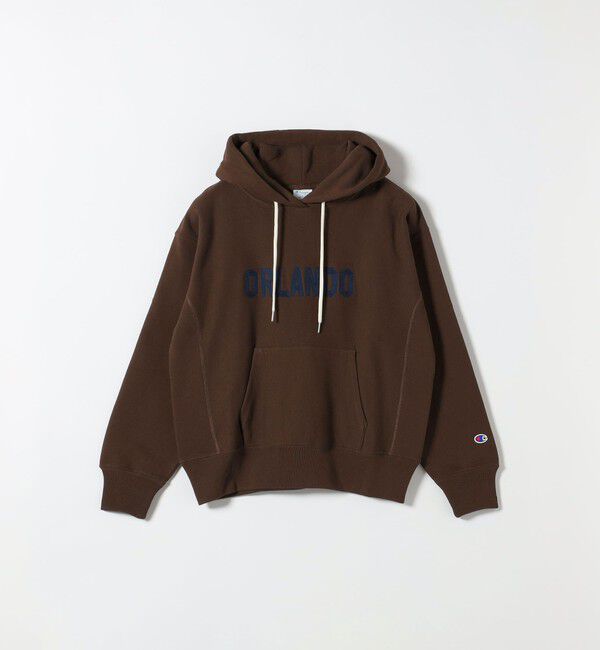 SHIPS any「Champion:〈洗濯機可能〉リバースウィーブ(R) 裏起毛 フーディー パーカー」|パーカー|ブラウン