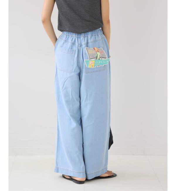 OUTDOOR PRODUCTS Usual Things「PICCADILLY ex イージーデニムトラウザー」|デニム|