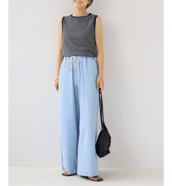 OUTDOOR PRODUCTS Usual Things「PICCADILLY ex イージーデニムトラウザー」|デニム|
