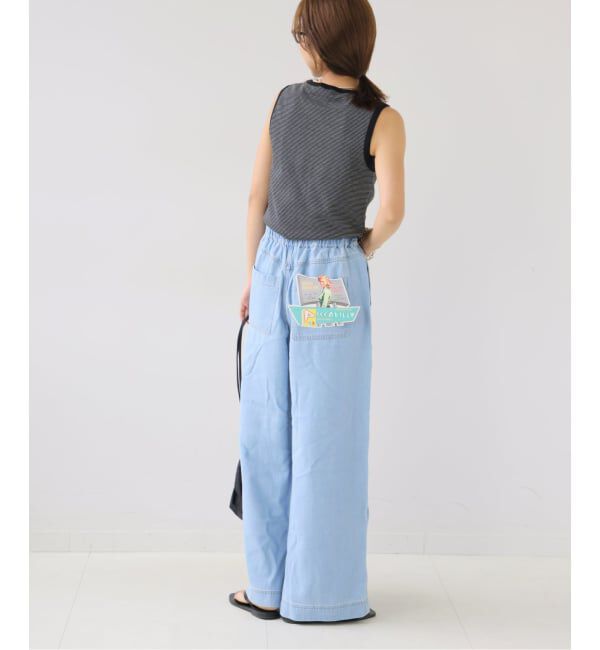 OUTDOOR PRODUCTS Usual Things「PICCADILLY ex イージーデニムトラウザー」|デニム|