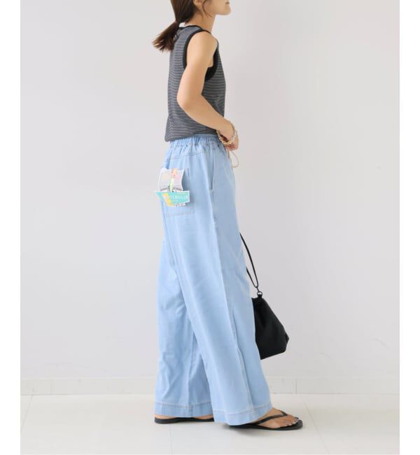 OUTDOOR PRODUCTS Usual Things「PICCADILLY ex イージーデニムトラウザー」|デニム|