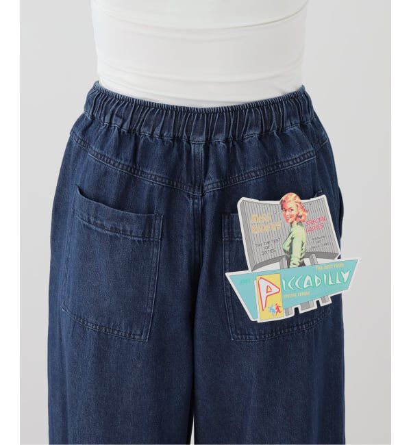 OUTDOOR PRODUCTS Usual Things「PICCADILLY ex イージーデニムトラウザー」|デニム|