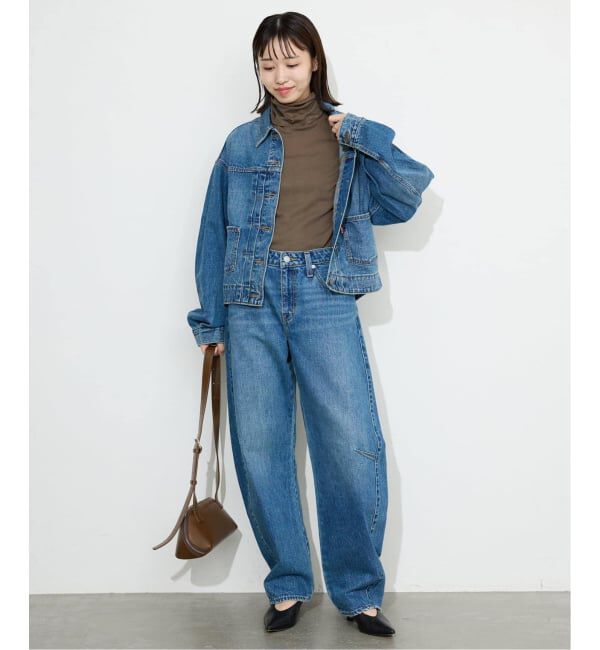 SLOBE IENA「《追加2》miller/ミラー SLOBE別注 SHEER RIB タートルネック」|Tシャツ・カットソー|