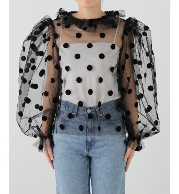 IENA「MAISON GUILLEMETTE/メゾンギヨメット LUNA BLOUSE ブラウス」|シャツ・ブラウス|