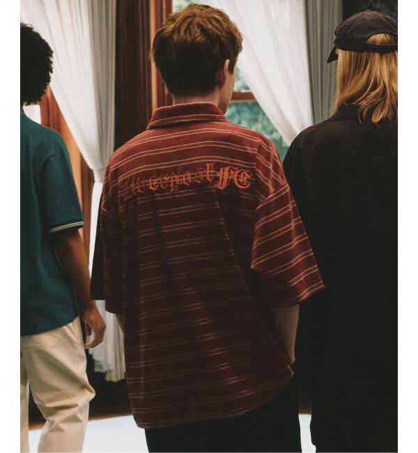 Liverpool FC「【Liverpool FC / リバプール FC】 STRIPE POLO-SH VEROA」|Tシャツ・カットソー|ブラウン