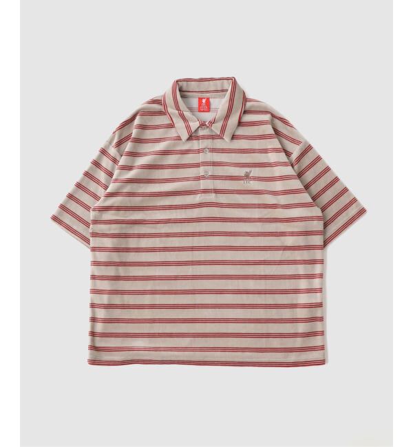 Liverpool FC「【Liverpool FC / リバプール FC】 STRIPE POLO-SH VEROA」|Tシャツ・カットソー|ベージュ