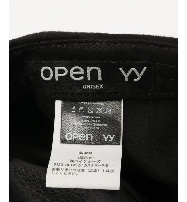 PULP「Geek Office / ギークオフィス OPEN YY Woven YY WOOL HEART BONE BALL CA」|キャップ・キャスケット|