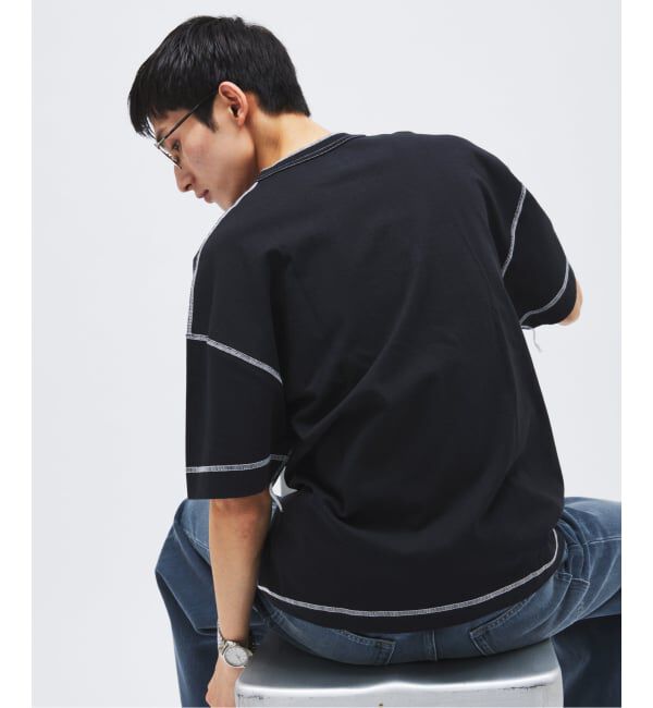 JOURNAL STANDARD「Healthknit / ヘルスニット 別注 ヘンリーネックTシャツ」|Tシャツ・カットソー|