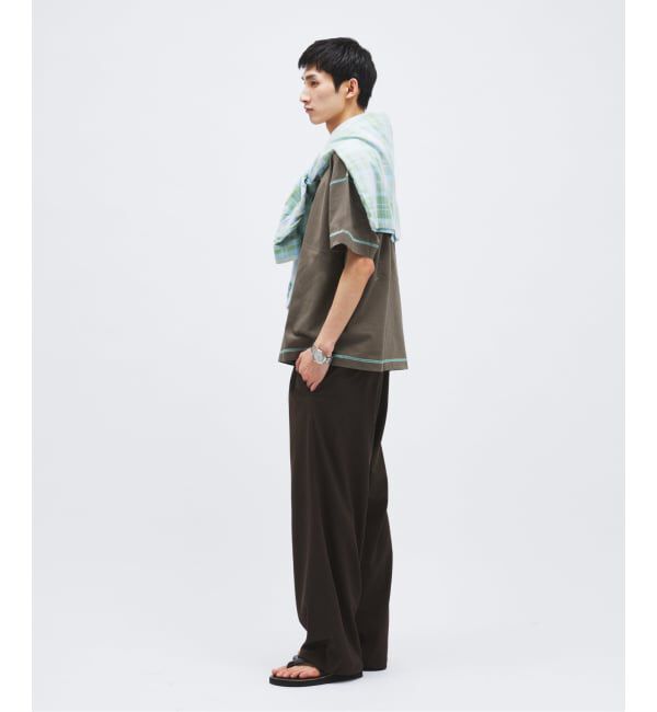 JOURNAL STANDARD「Healthknit / ヘルスニット 別注 ヘンリーネックTシャツ」|Tシャツ・カットソー|
