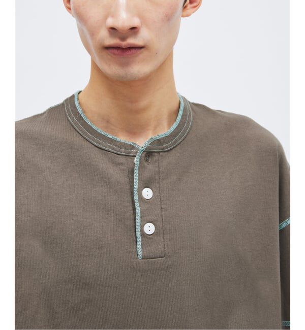 JOURNAL STANDARD「Healthknit / ヘルスニット 別注 ヘンリーネックTシャツ」|Tシャツ・カットソー|