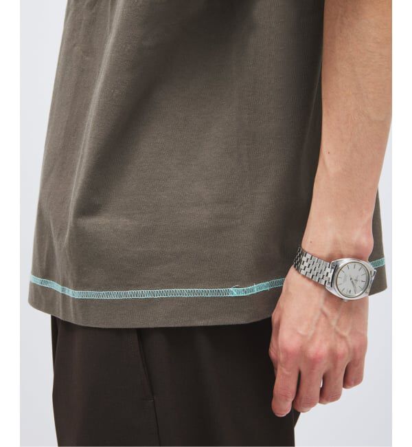 JOURNAL STANDARD「Healthknit / ヘルスニット 別注 ヘンリーネックTシャツ」|Tシャツ・カットソー|
