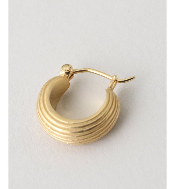 journal standard L'essage「OCUCCI/オクチ Pierce Hoop-stripe ピアス」|ピアス|