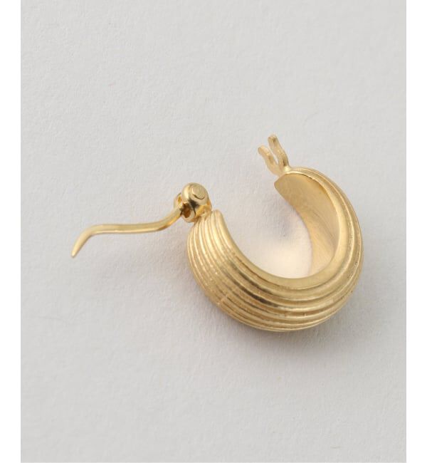 journal standard L'essage「OCUCCI/オクチ Pierce Hoop-stripe ピアス」|ピアス|