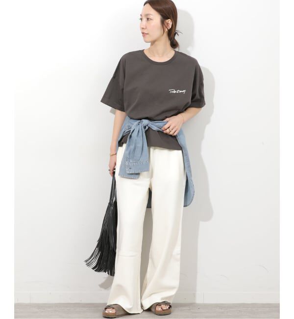 JOURNAL STANDARD relume「《追加3》刺繍ロゴハーフスリーブT」|Tシャツ・カットソー|
